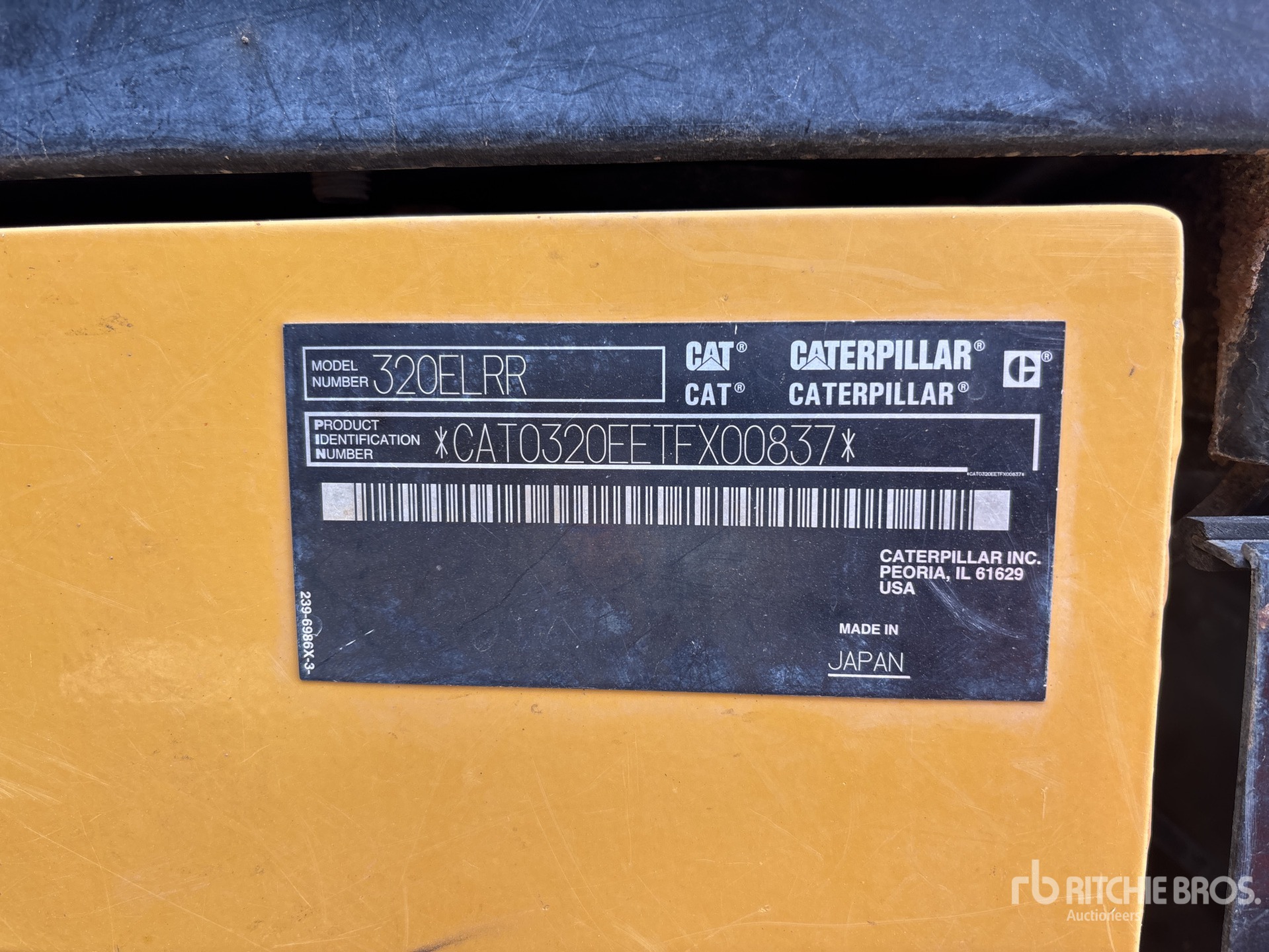 2014 Caterpillar 320E L RR