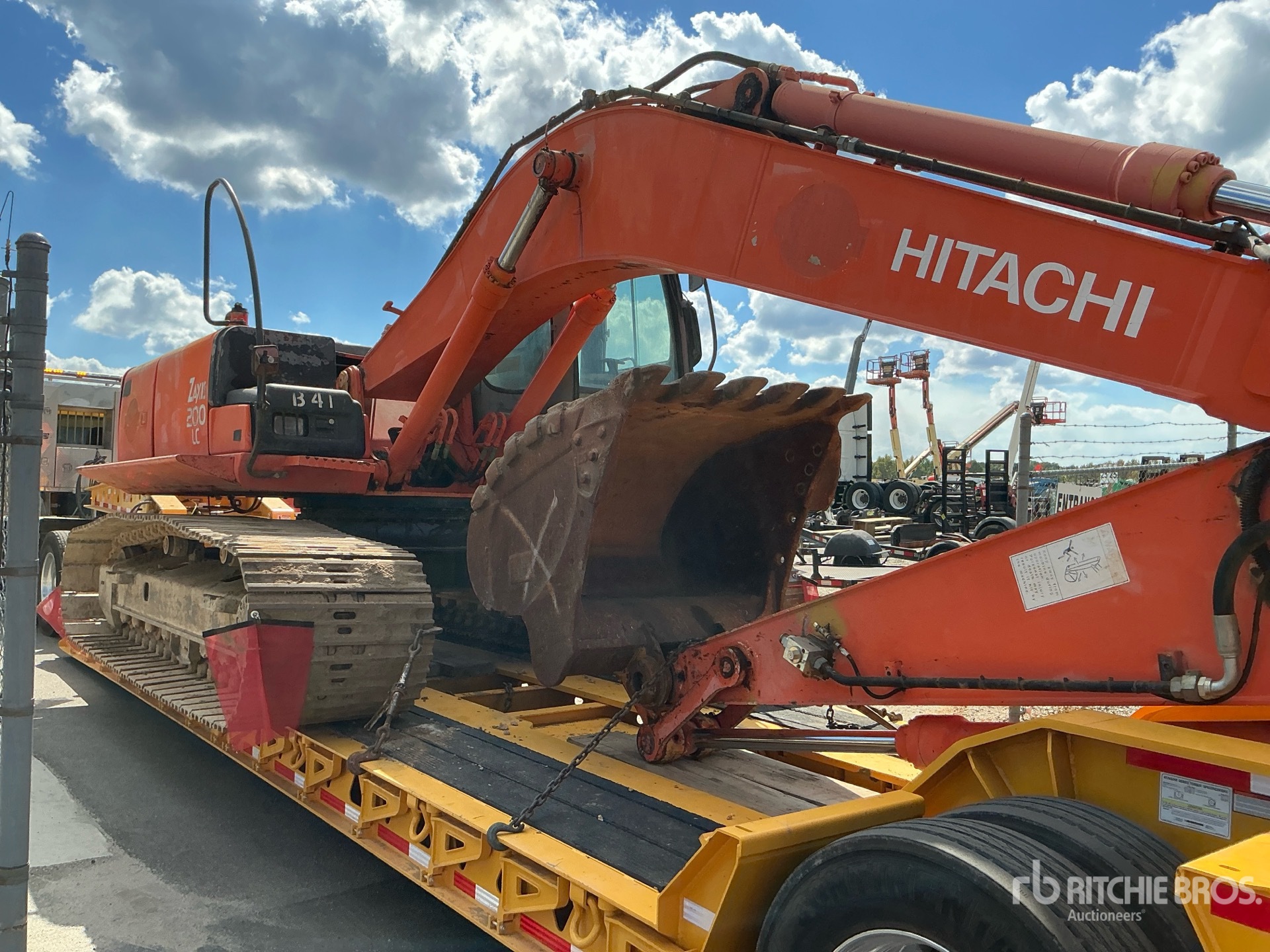 2008 Hitachi ZX200LC-3