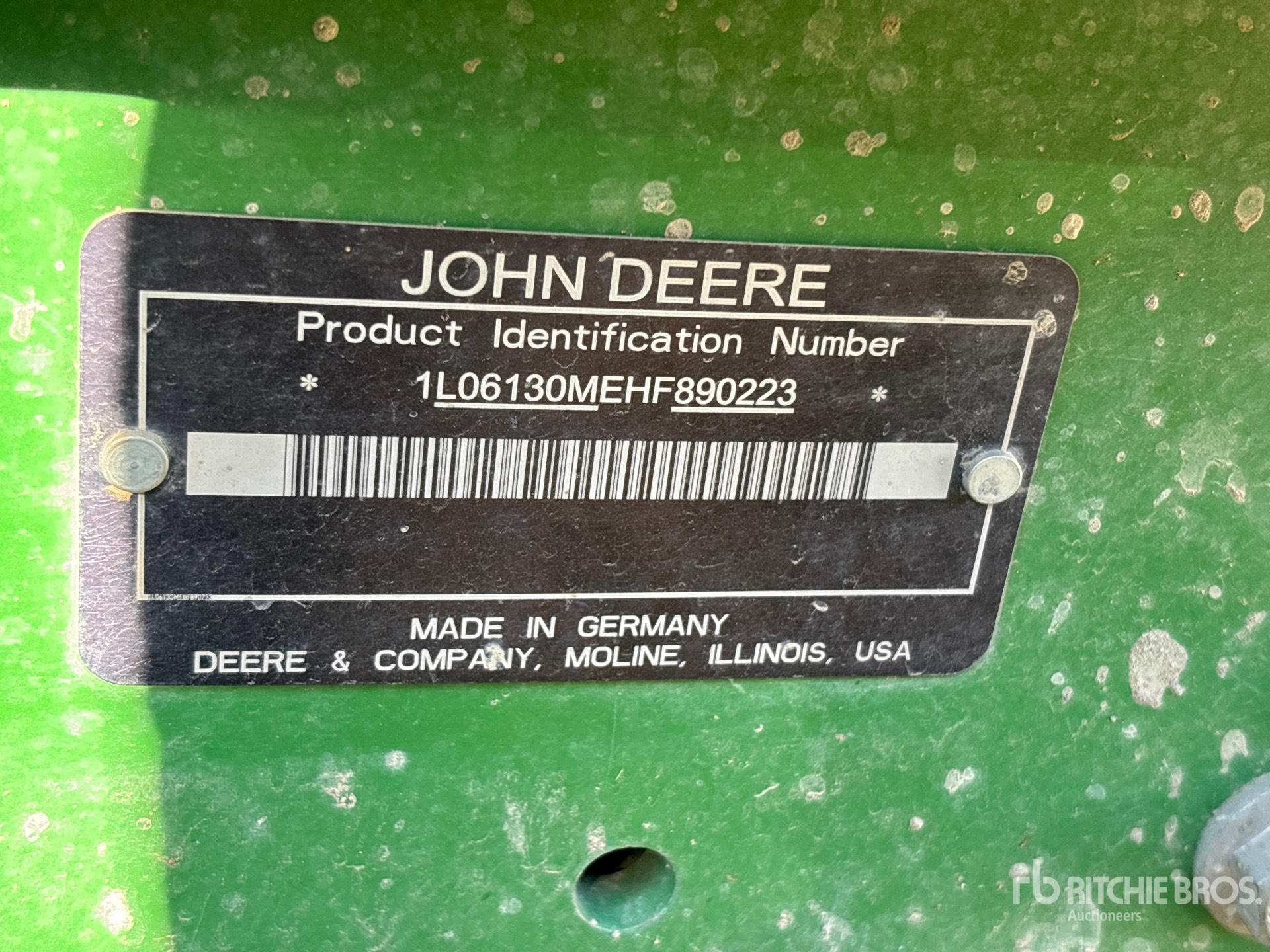 2017 John Deere 6130M