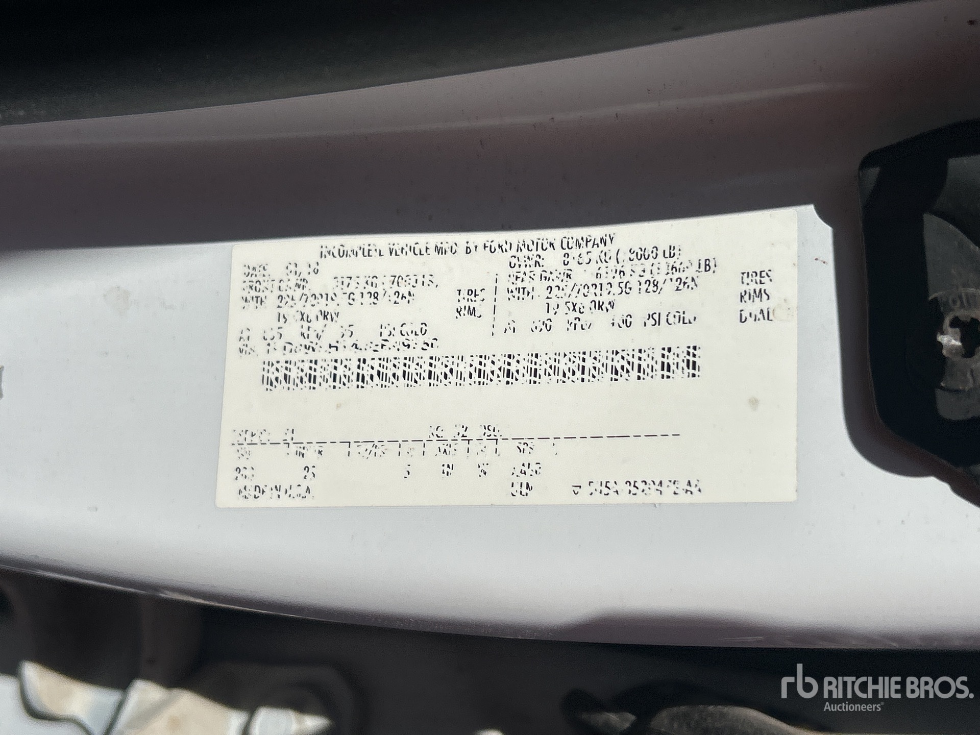 2018 Ford F-550