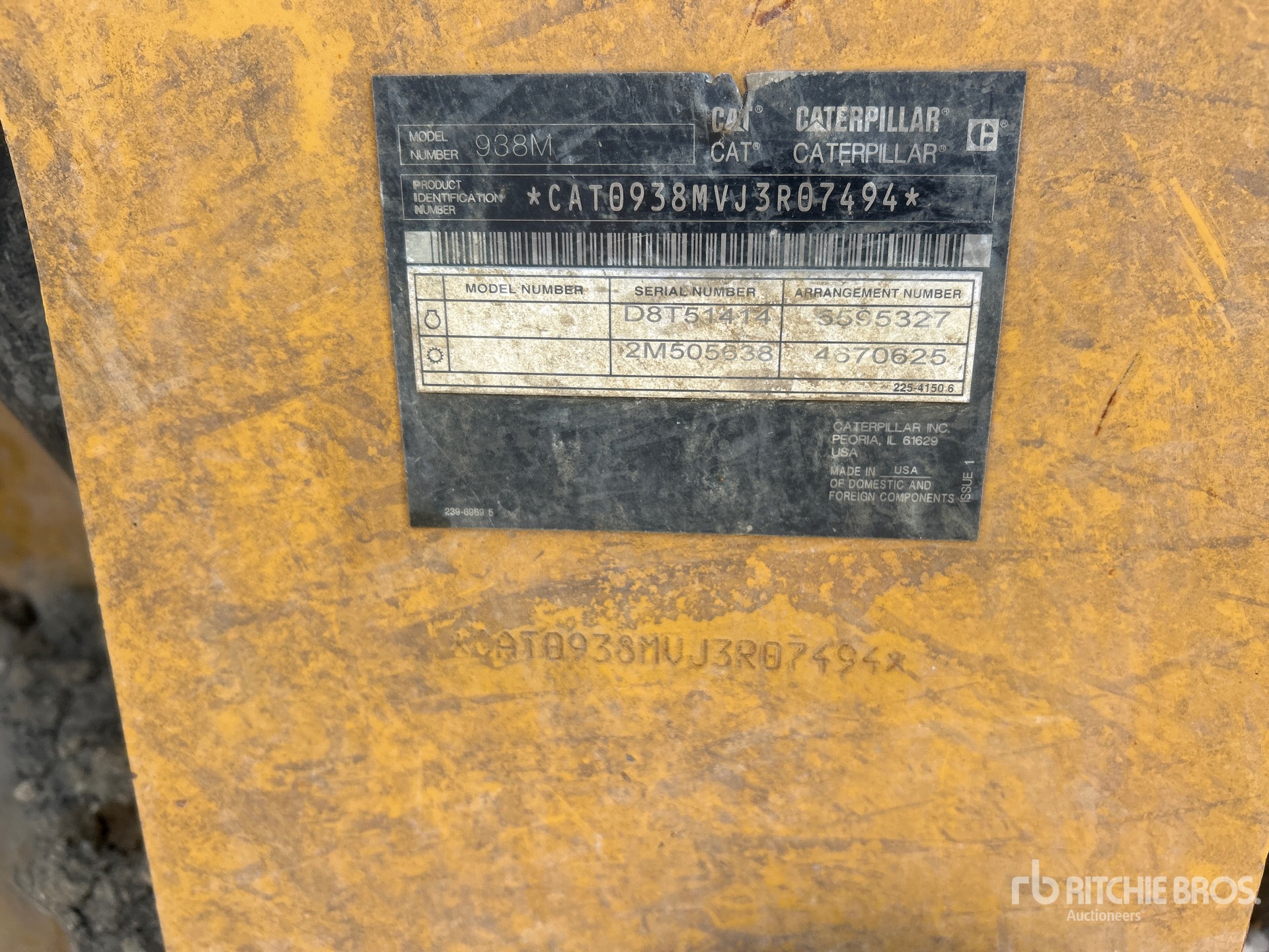 2019 Caterpillar 938M