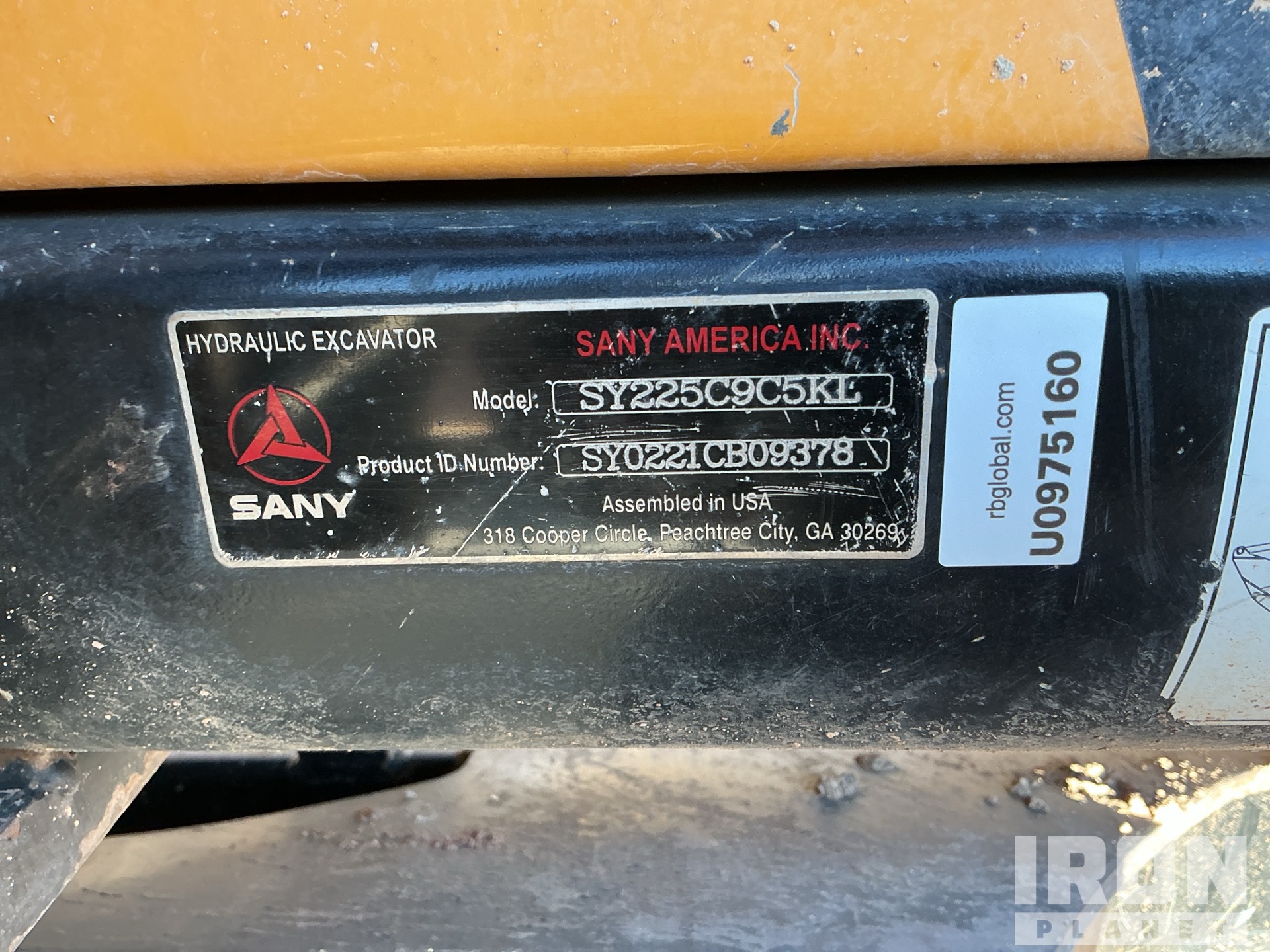 2021 Sany SY225C9C5KL