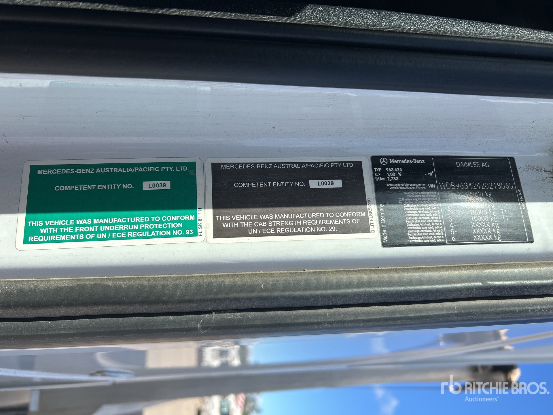2018 Mercedes-Benz 2653