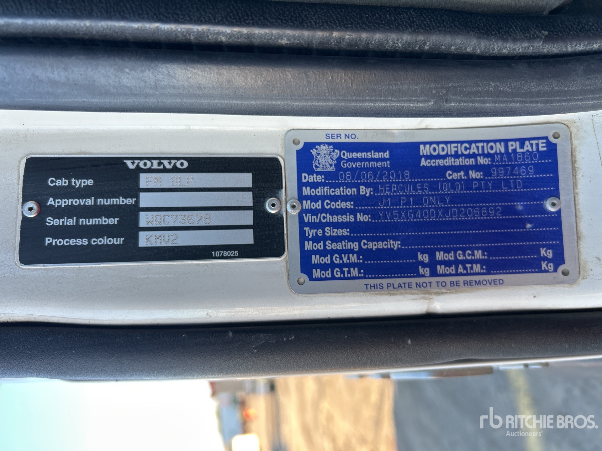 2018 Volvo FM540