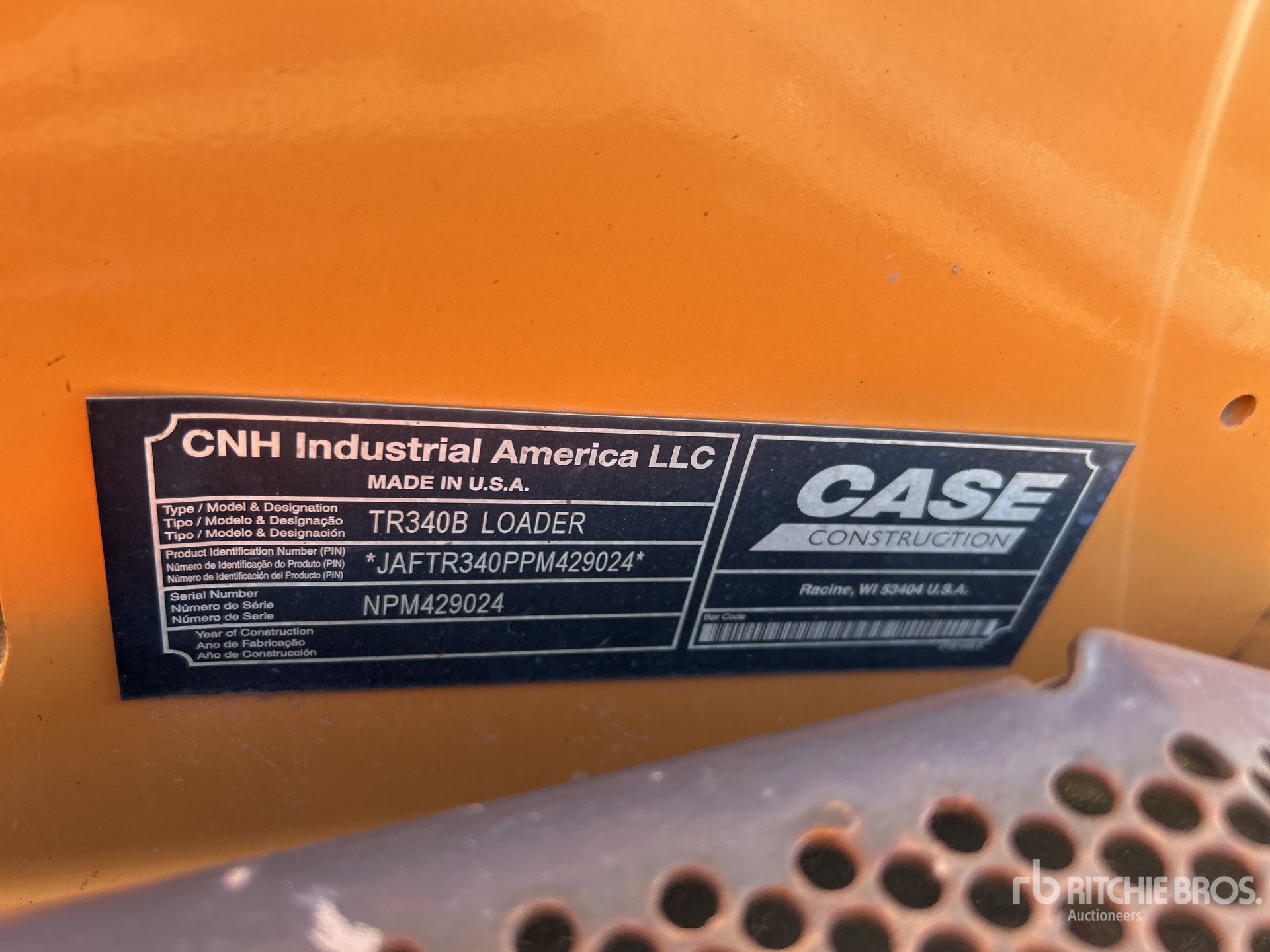 Case TR340B