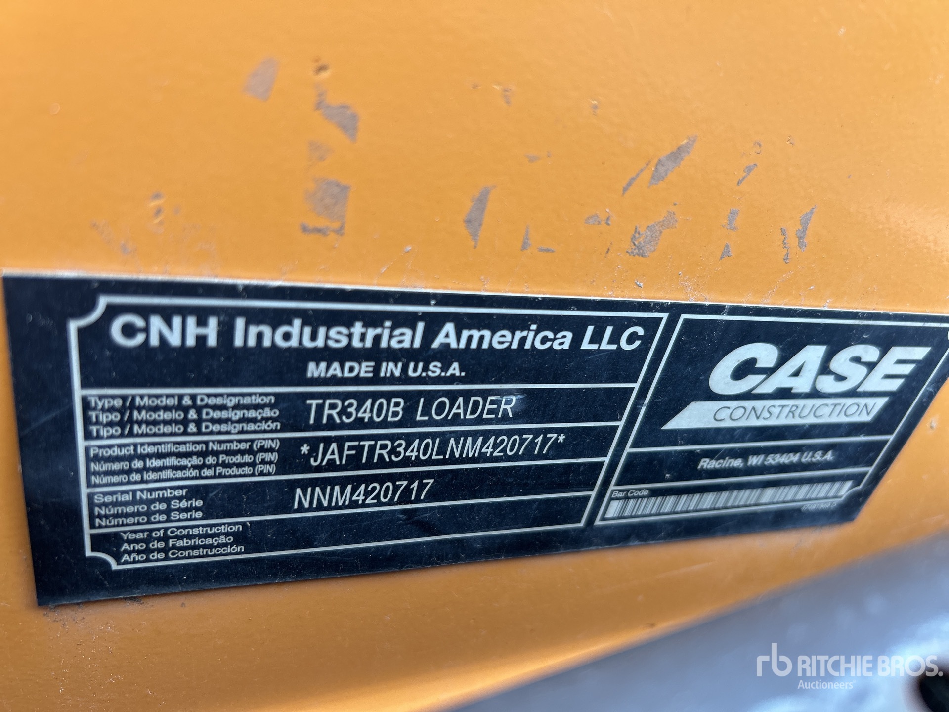2022 Case TR340B