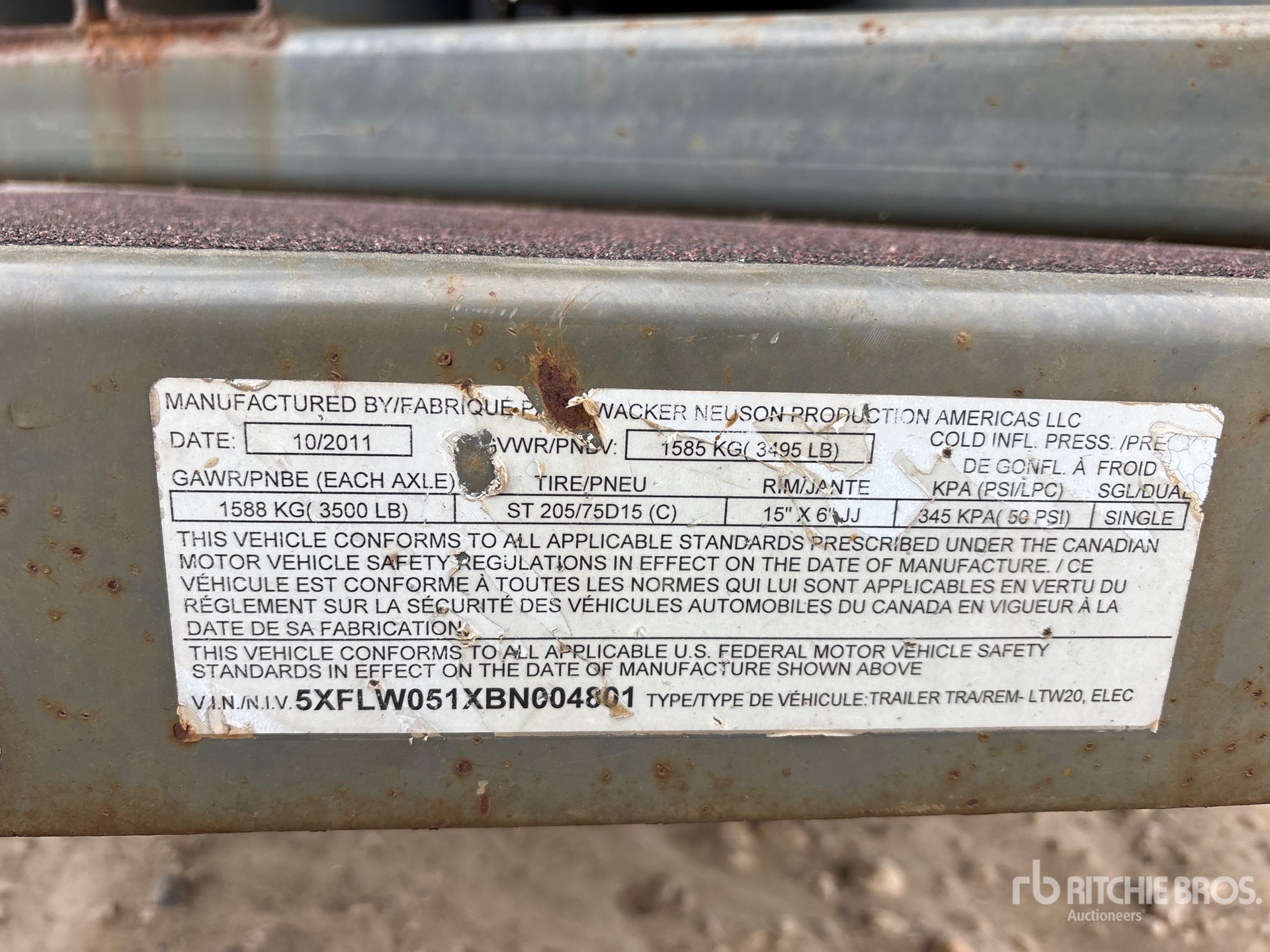2011 Wacker Neuson LTW20Z3