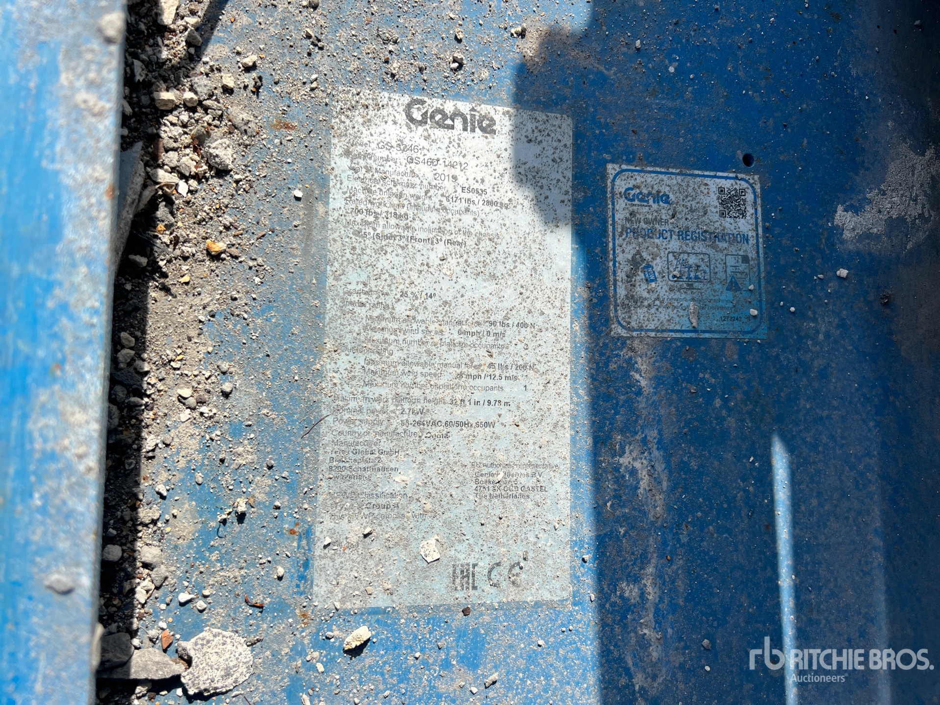 2019 Genie GS-3246