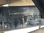 General Appearance with Frame Stamp Serial Number/VIN Photo