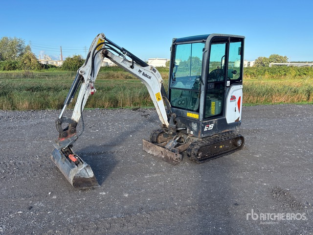 2020 Bobcat E19 Mini Excavator: <6.6t