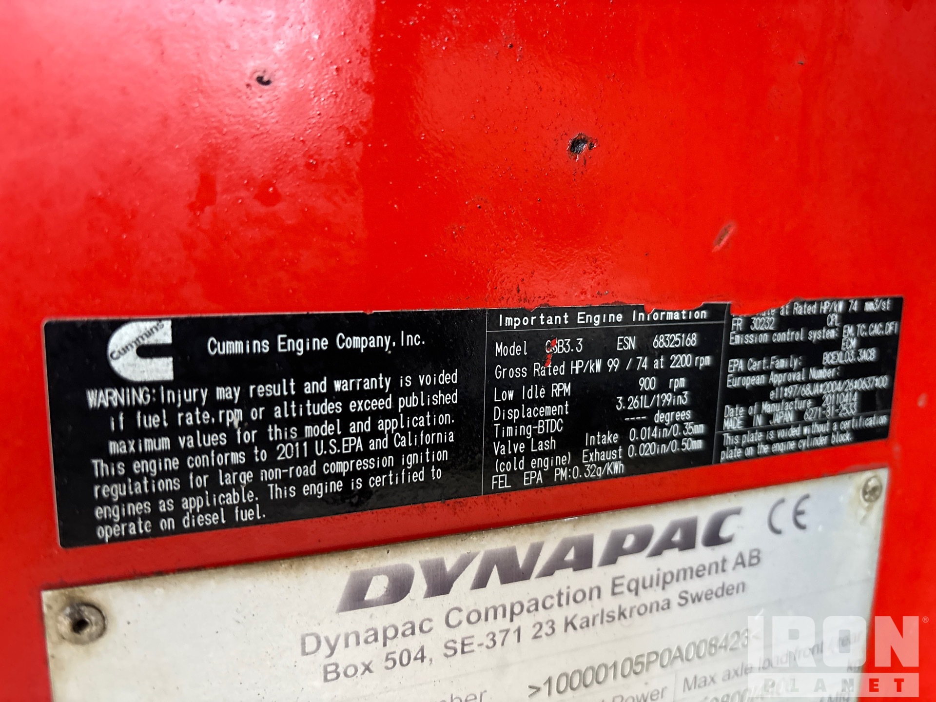 2011 Dynapac CA152D