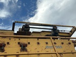 Chassis with Feed Conveyor Drive Motor