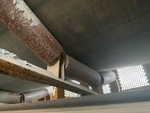 Chassis with Discharge Conveyor Rollers