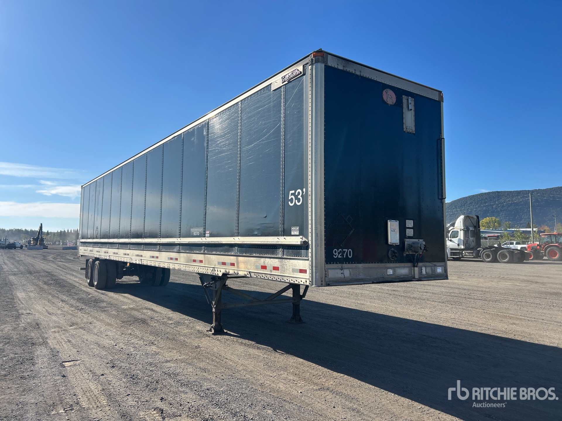 2012 Great Dane 53 FT X 102 IN T/A