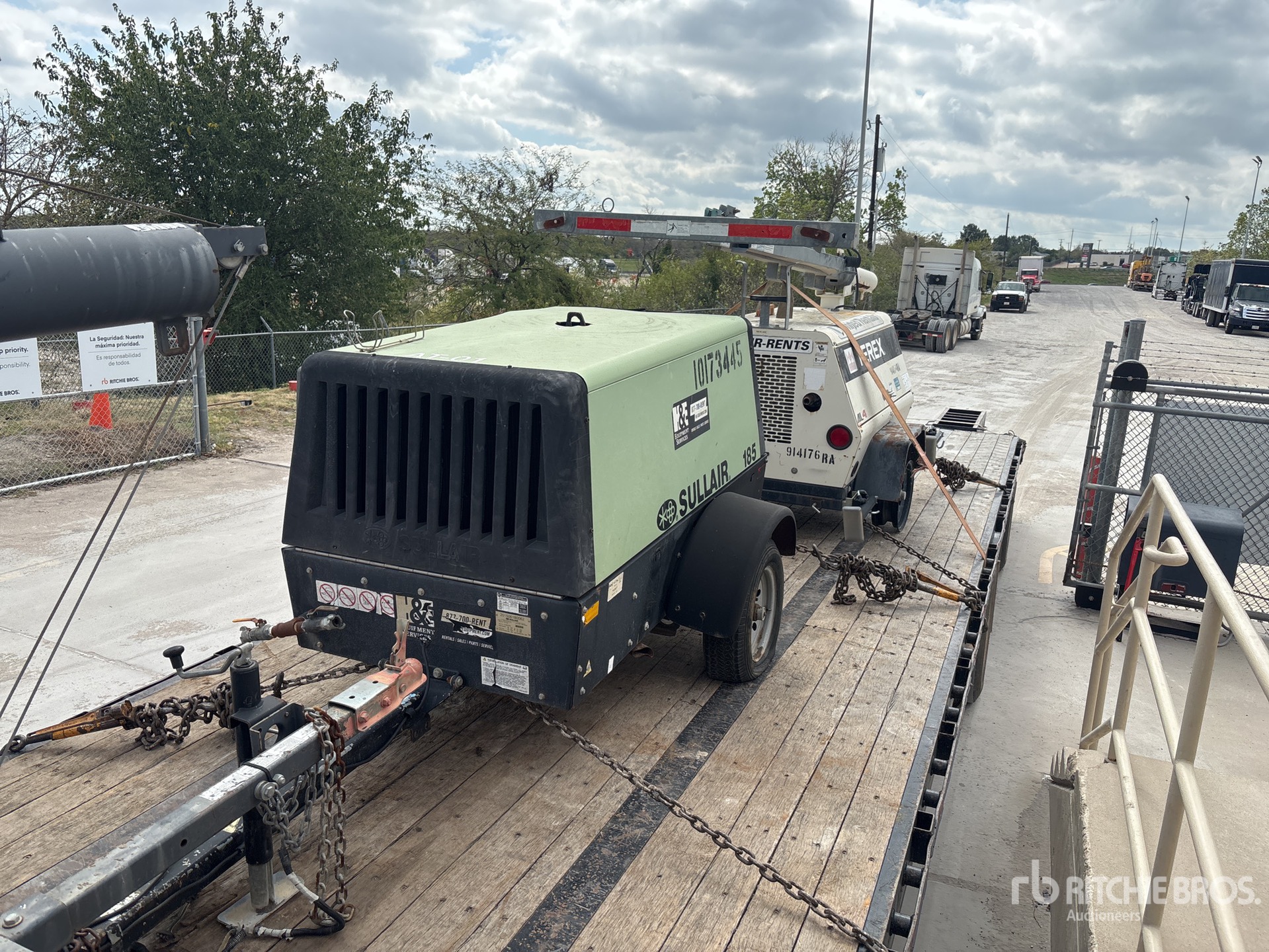 2015 Sullair 185 CFM MOBILE