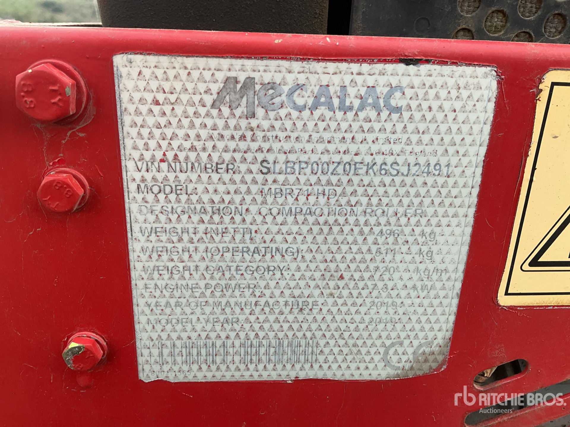 2019 Mecalac MBR71 HD