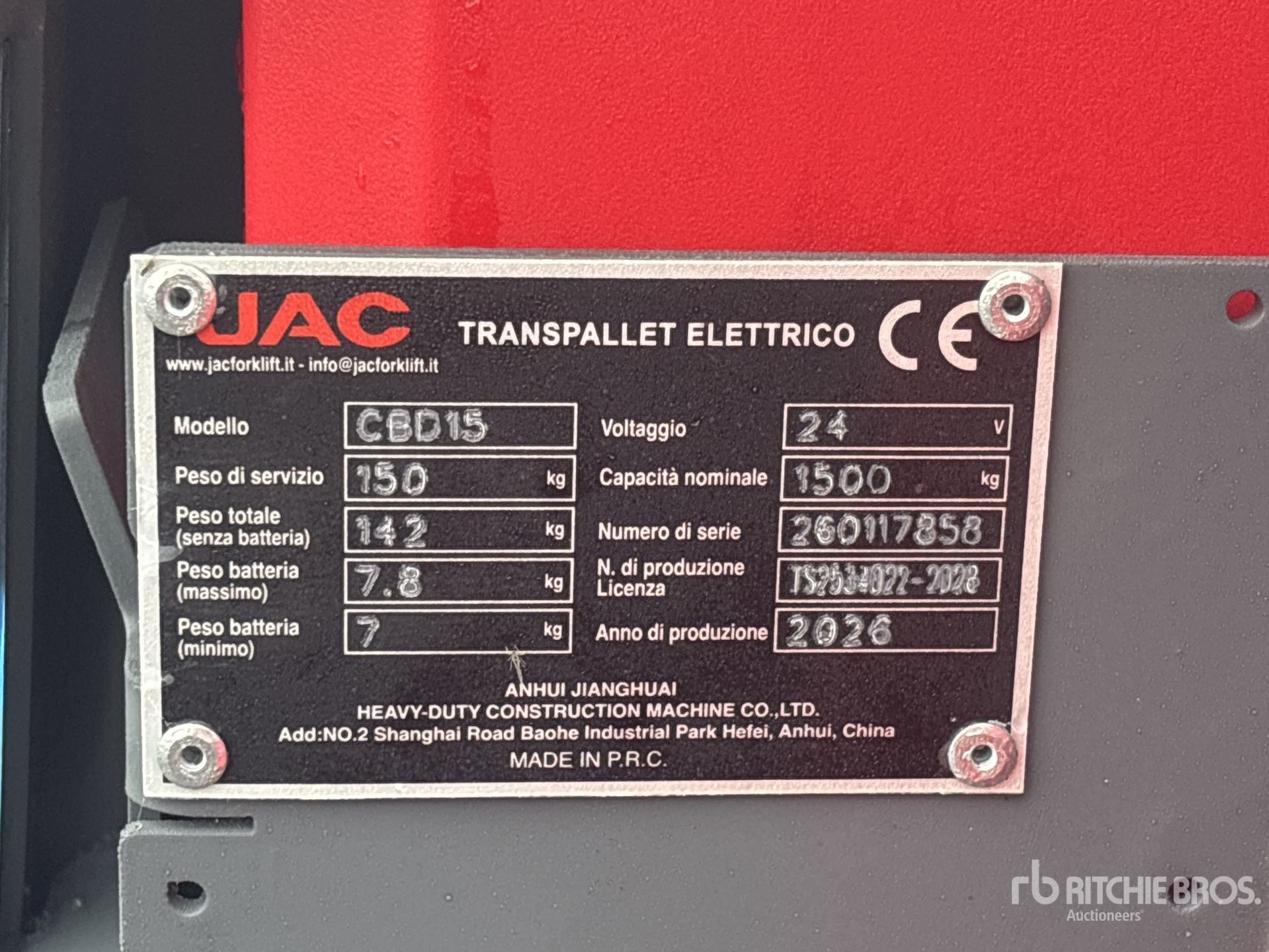 2026 Jac CBD15