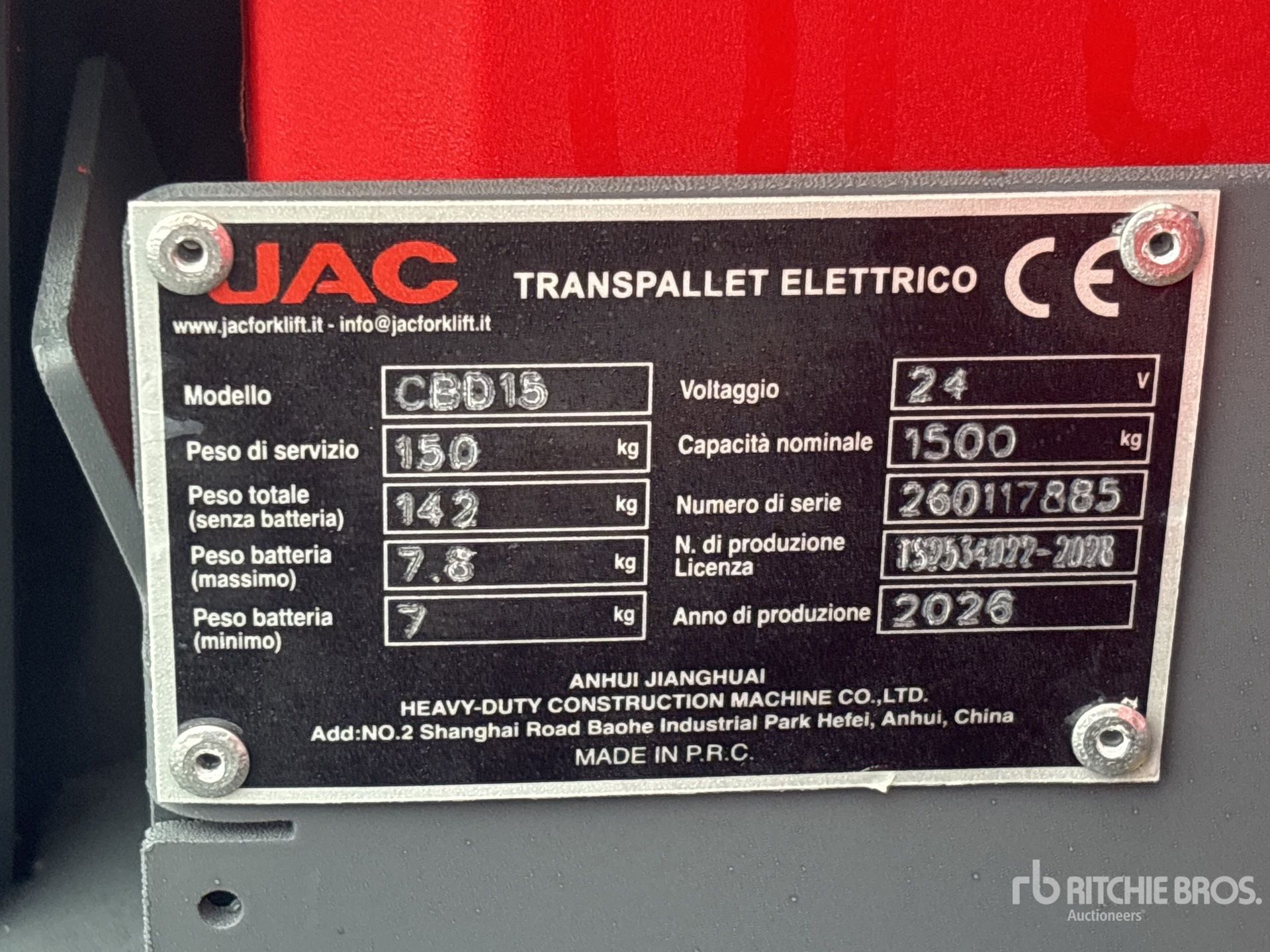 2026 Jac CBD15