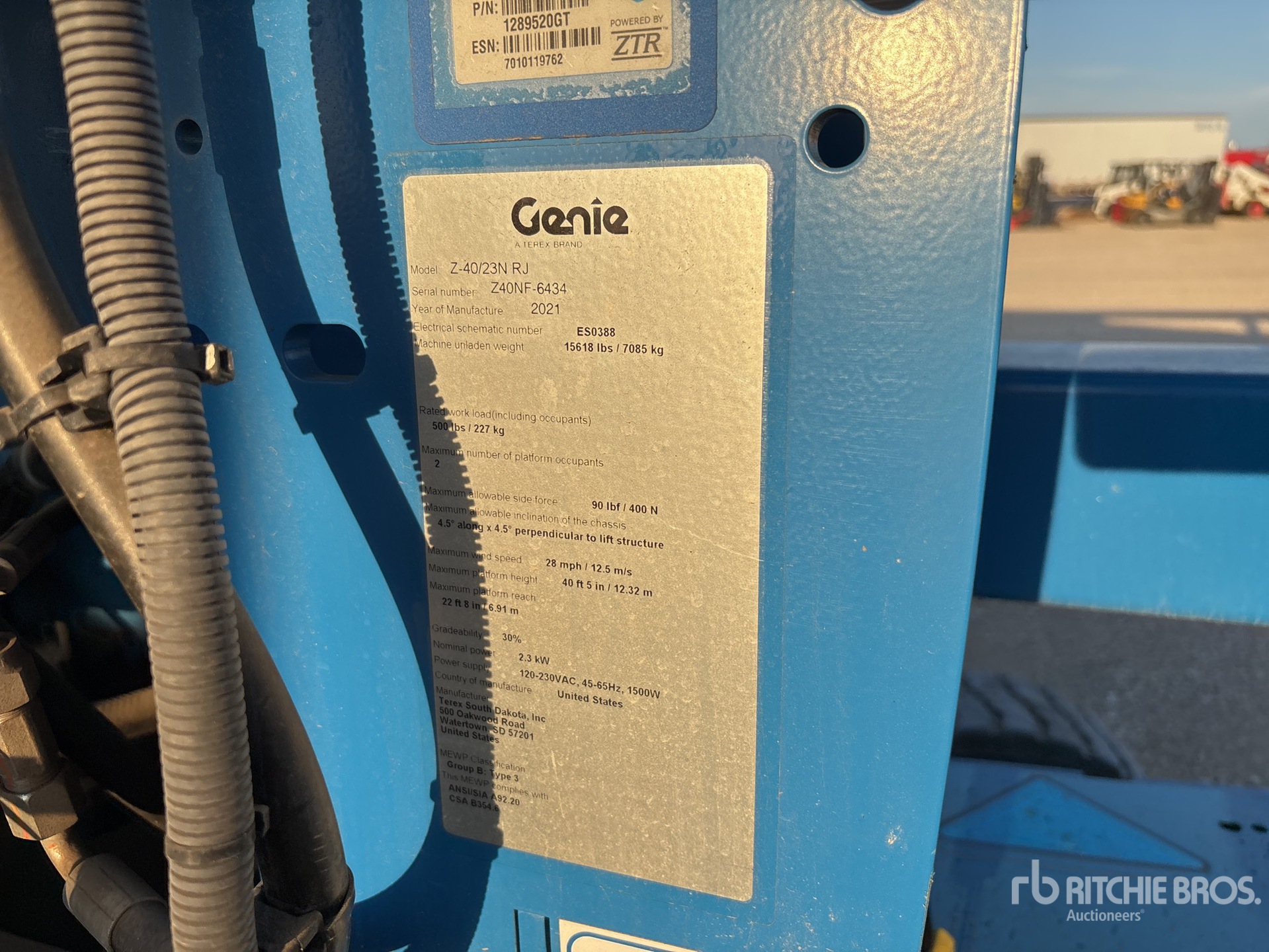 2021 Genie Z-40/23N RJ