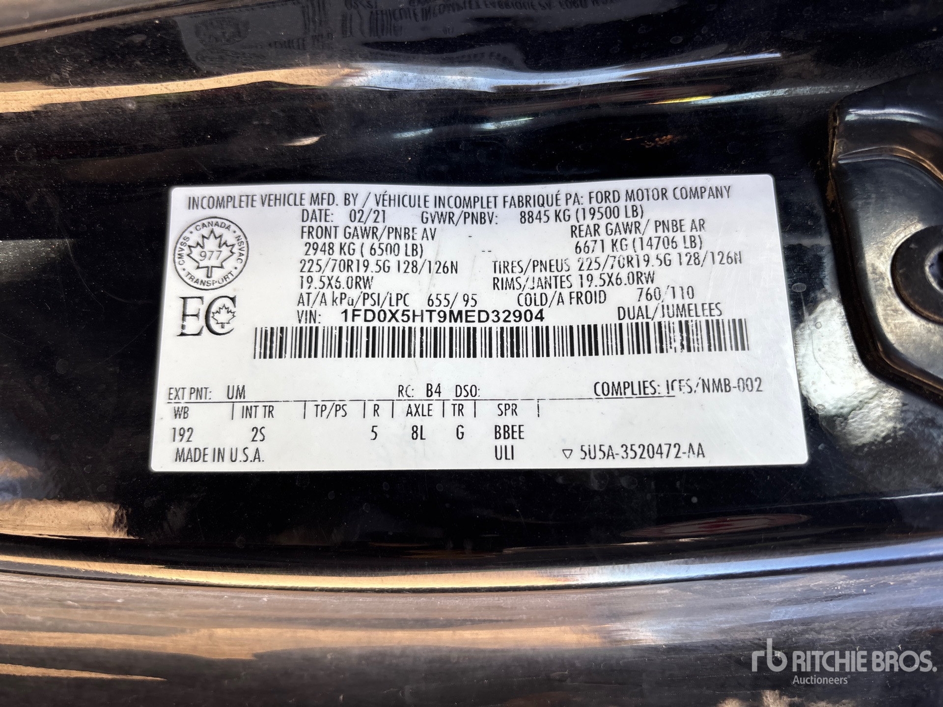 2021 Ford F-550