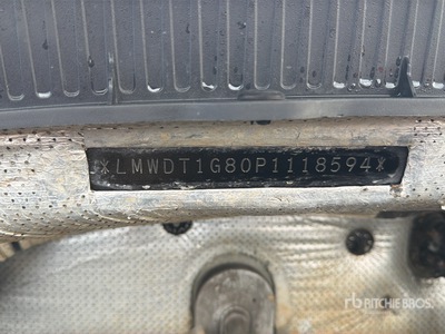 General Appearance with Frame Stamp Serial Number/VIN Photo