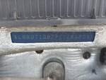 General Appearance with Frame Stamp Serial Number/VIN Photo