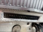 General Appearance with Frame Stamp Serial Number/VIN Photo