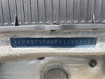 General Appearance with Frame Stamp Serial Number/VIN Photo