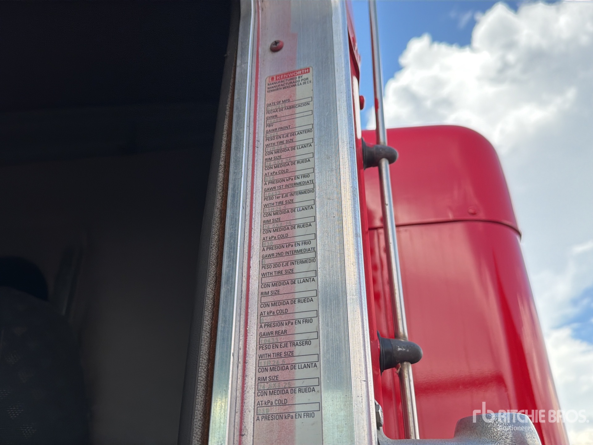 2016 Kenworth T800