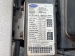 General Appearance with Refrigeration Unit Serial Number