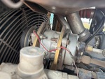 Engine with A/C Compressor
