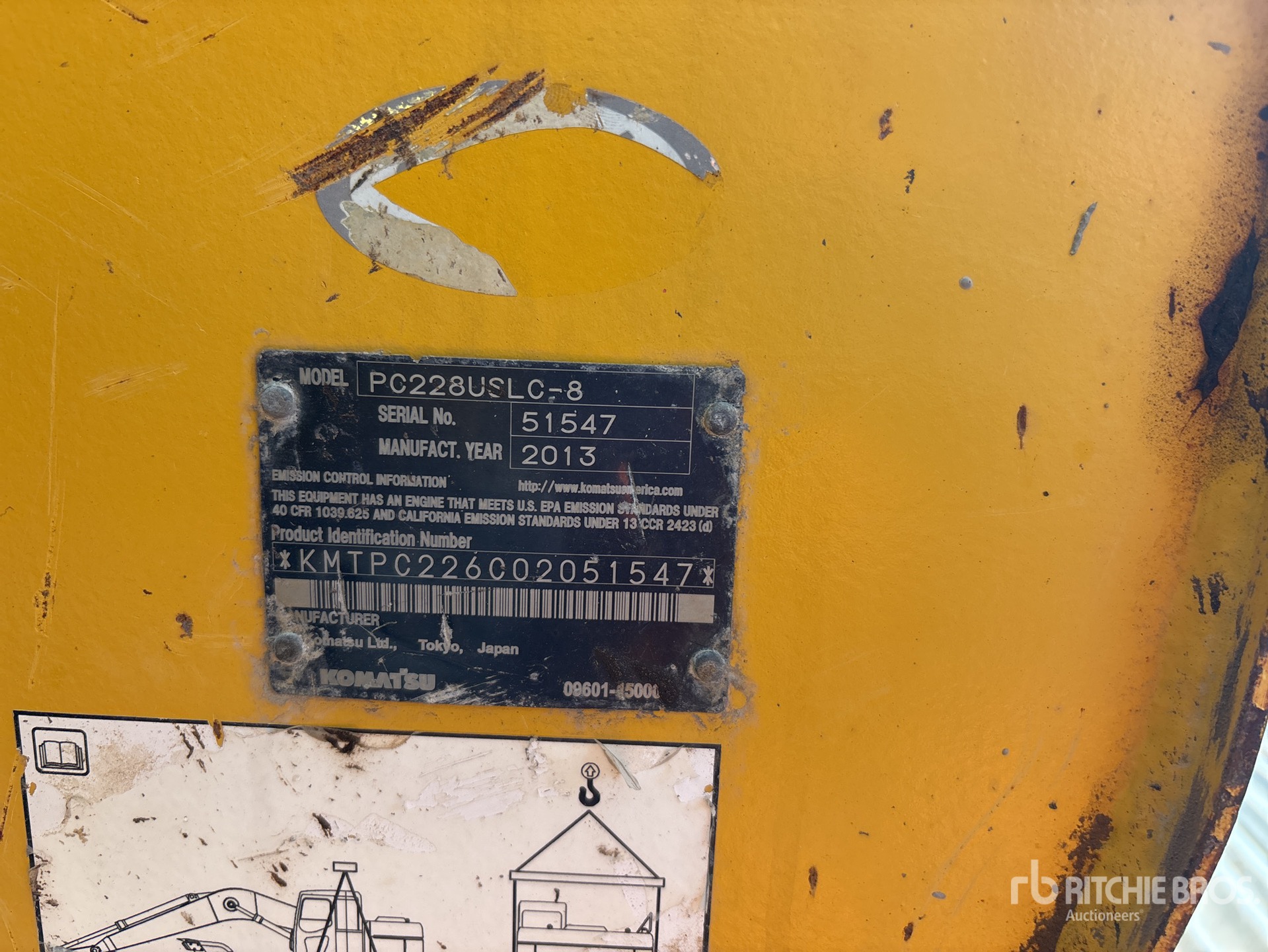 Photo of 2013 Komatsu PC228USLC8