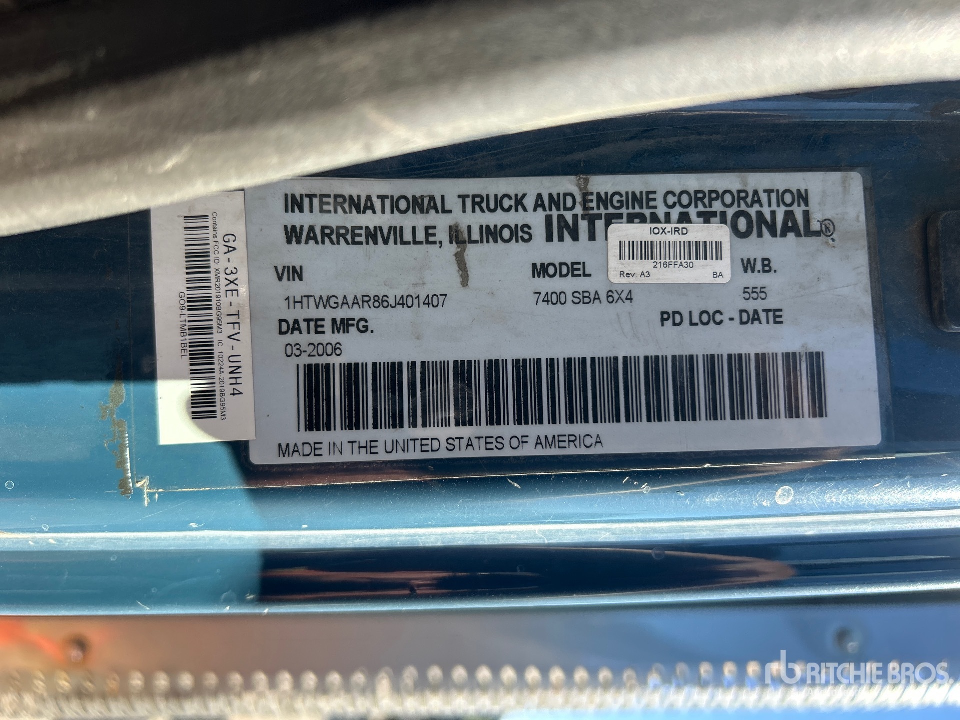 2006 International 7400 SBA