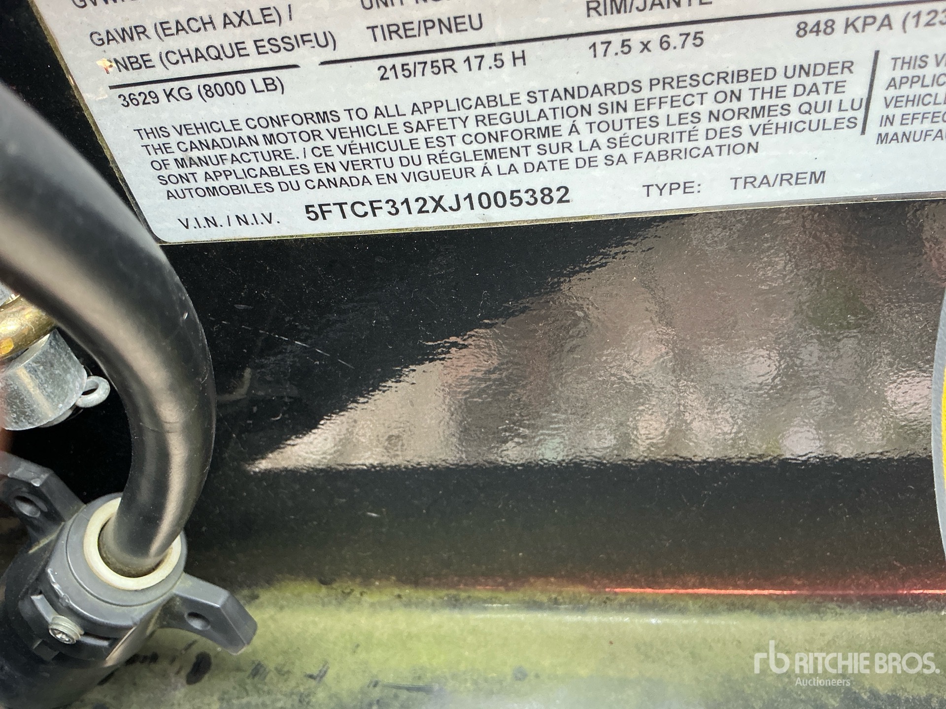 2018 Felling Trailers, Inc. FT-16-2