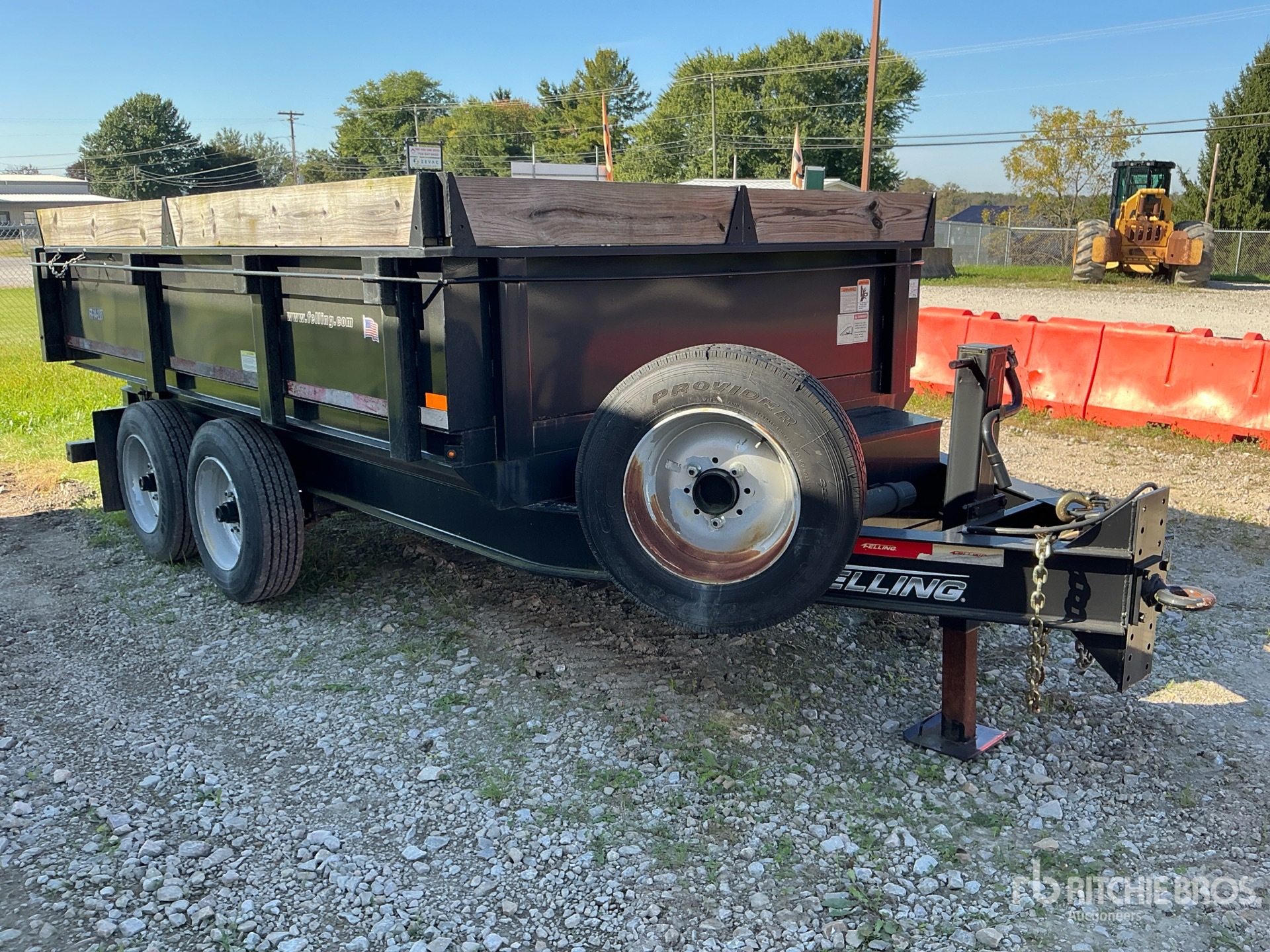 2019 Felling Trailers, Inc. 12 FT 6 IN T/A