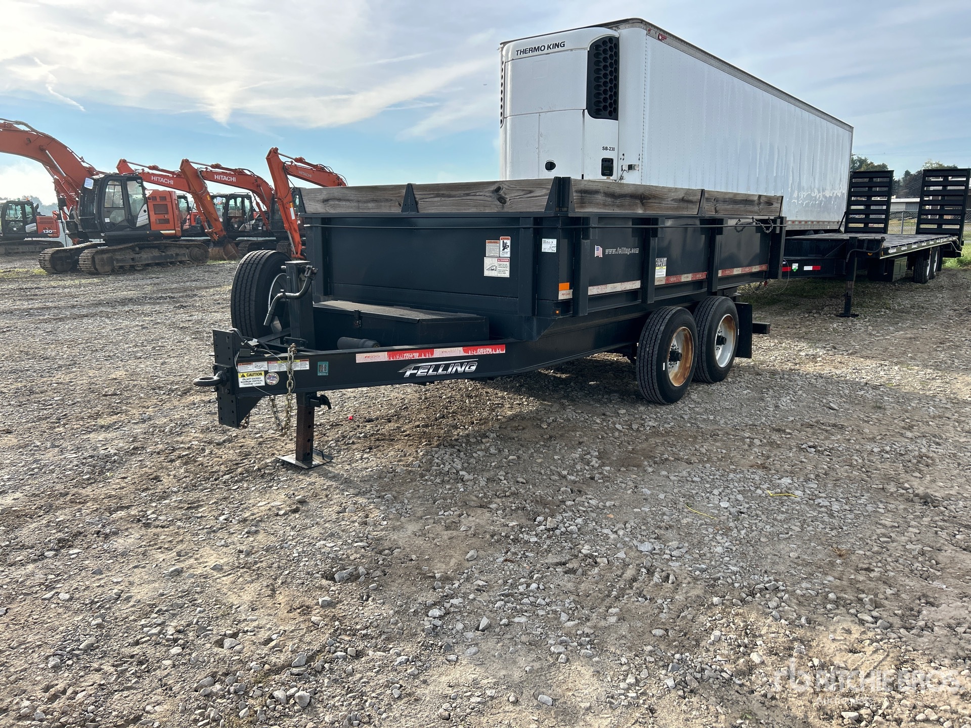 2019 Felling Trailers, Inc. 12 FT 6 IN T/A