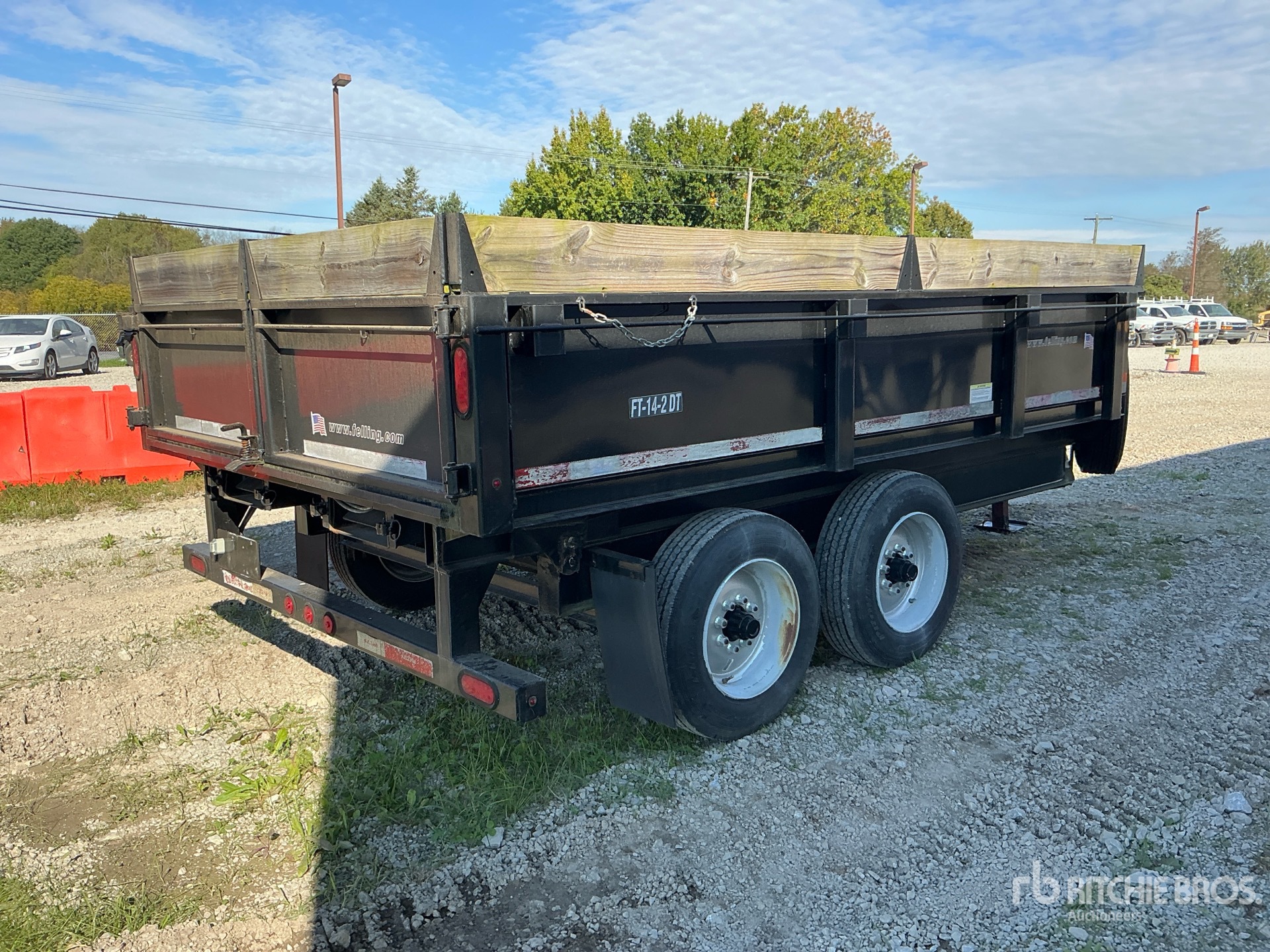 2019 Felling Trailers, Inc. 12 FT 6 IN T/A