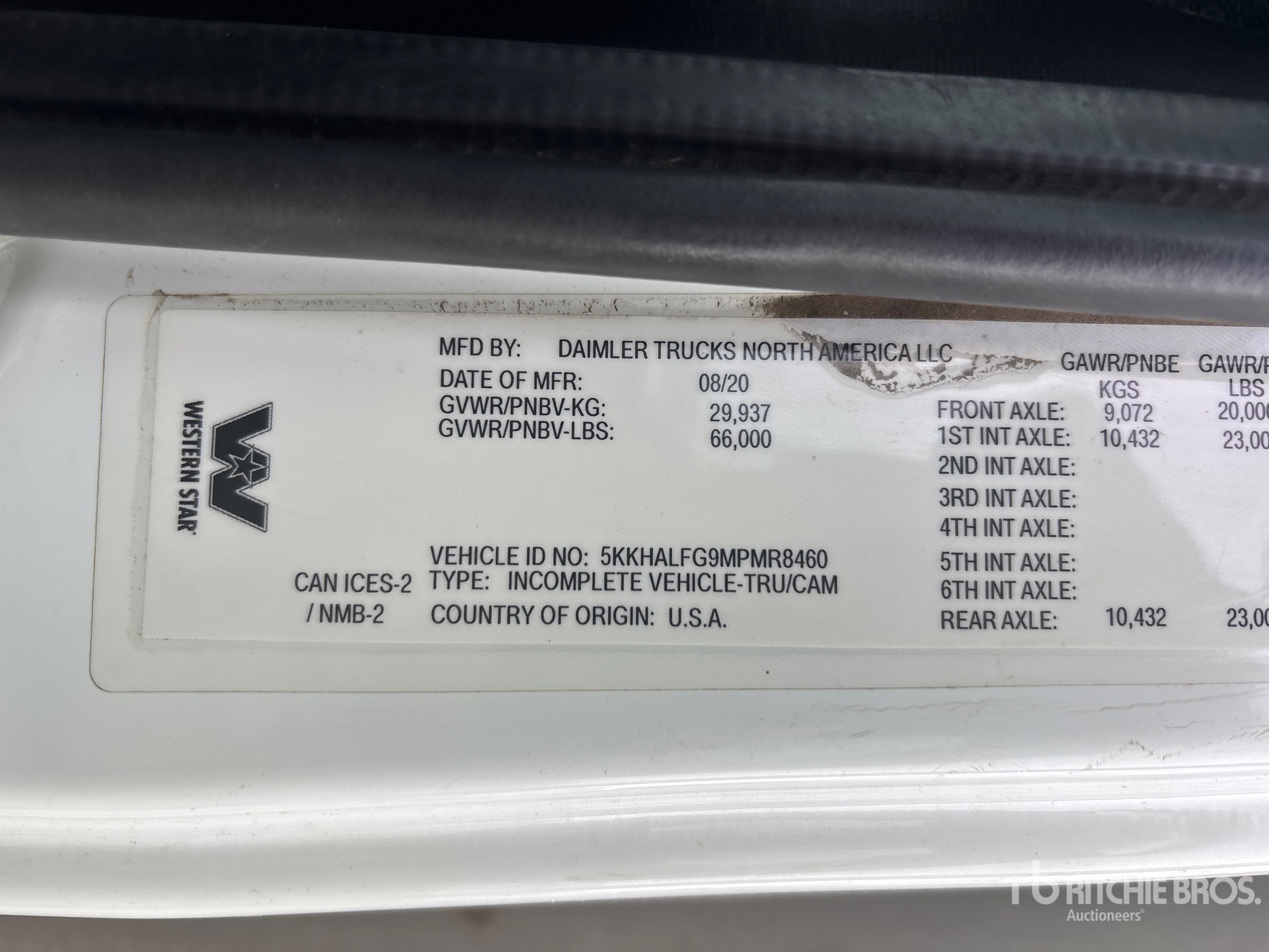 2021 Western Star 4900
