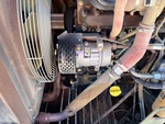 Engine with A/C Compressor