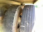 Underbody with Left Rear Drive Tires