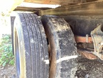 Underbody with Right Rear Drive Tires