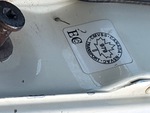 Aspect général with Étiquette de conformité aux normes fédérales pour véhicules à moteur