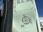 Aspect général with Étiquette de conformité aux normes fédérales pour véhicules à moteur