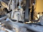 Moteur with compresseur de climatisation