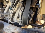 Moteur with compresseur de climatisation