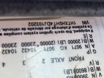 Aspect général with Photo du numéro de série/NIV du timbre du cadre