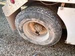 Underbody with Right Rear Drive Tires