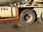 Underbody with Left Front Drive Tires