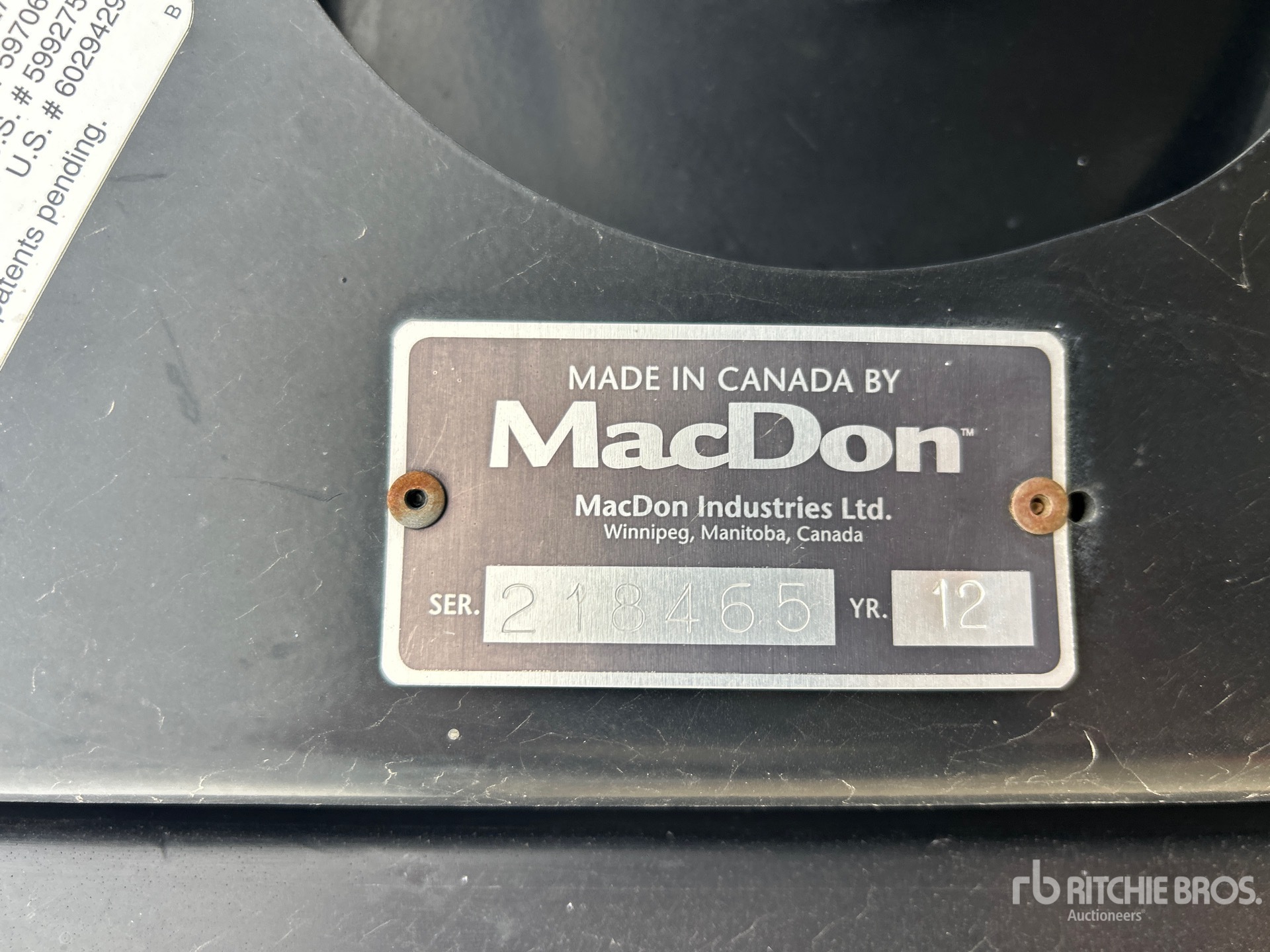 2012 Macdon FD75