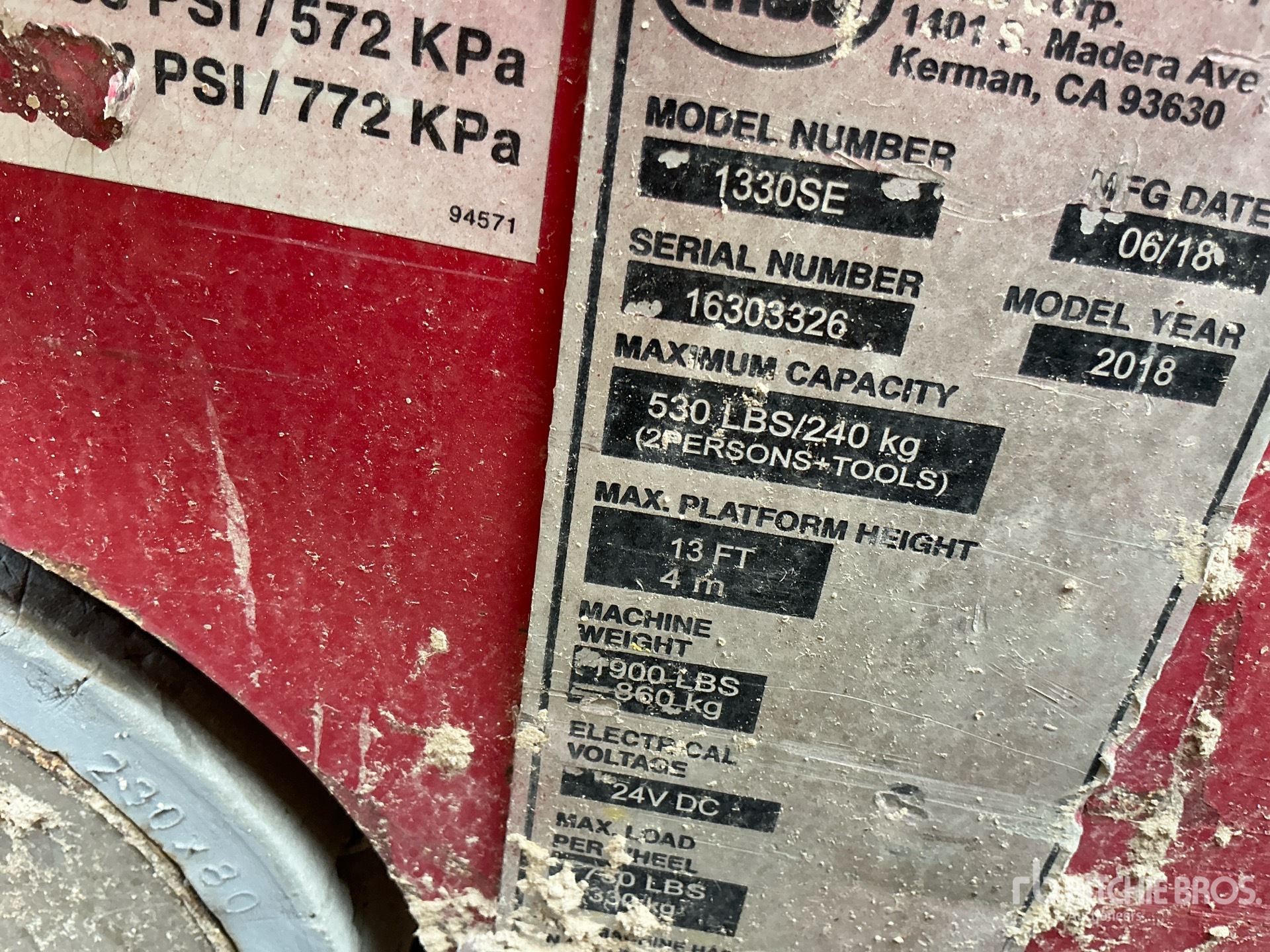 2018 Mec 1330SE
